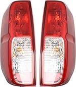 Evan-Fischer Tail Light Assembly Compatible with 2014-2018 Nissan Frontier From 2-2014 Set of 2 Passenger and Driver Side