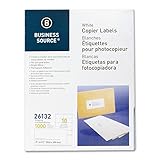 Business Source Copier Labels - Pack of 1000