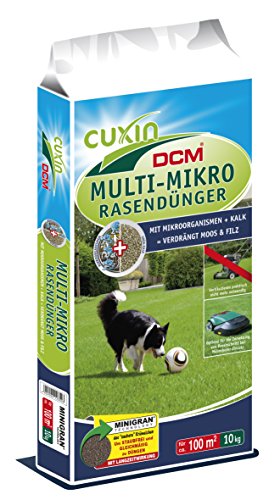 CUXIN DCM MULTI-MIKRO Rasendünger 10 kg Früjahrsdünger...