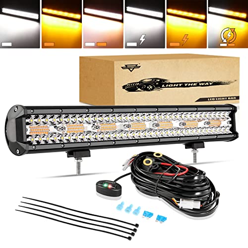Auxbeam 20 Inch 420W 6-Mode LED Bar