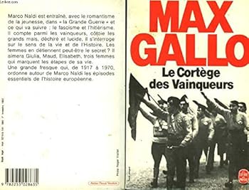 Paperback Le cortège des vainqueurs [French] Book