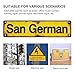 Decorative Tin Sign 16 * 4 Inch Garage Tool Theme - For Garage/Man Cave/Workshop | Garage Decor, Man Cave Accessories, Garage Signs for Men