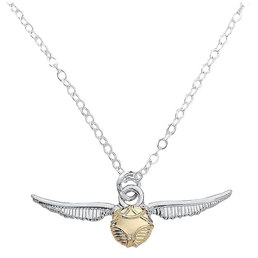 HARRY POTTER Official Licensed Jewelry Themed Necklaces (Golden Snitch)