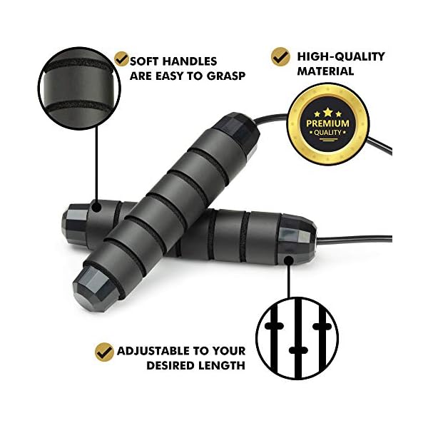 Ab Roller Wheel - 3-In-1 Ab Wheel Roller & Jump Rope - Ab Roller for Abs Workout - Ab Wheel Roller for Core Workout - Rueda Para Abdominales - Abs Roller for Abs Workout - Exercise Wheels for Abs - Workout Equipment for Home Workouts