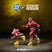 DC X Sonic Collectable Action Figure Multipack Pair of Sonic as The Flash and The Flash Himself! Featuring Multiple Points of Articulation for Action-Packed Posing