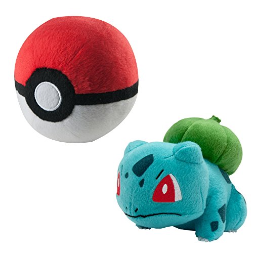 Pokemon Tomy Peluche | bisasam e Poké Ball - Gioco...