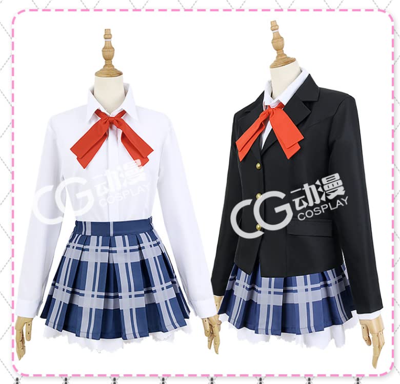 D4DJ 渡月麗 コスプレ衣装 D4DJ 陽葉学園 制服 Happy Around! 渡月麗 冬服 コスプレ衣装