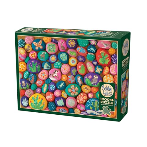 Rompecabezas mosaico de colores Cobble Hill de 1000 piezas      Go to product viewer dialog for this item.