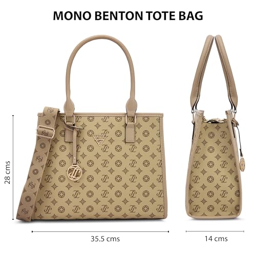 Image of Lavie Signature Women's Benton Tote Bag for Women | Tote Handbag for Work | Ladies purse | Stylish Shoulder Bag | Gift for Women