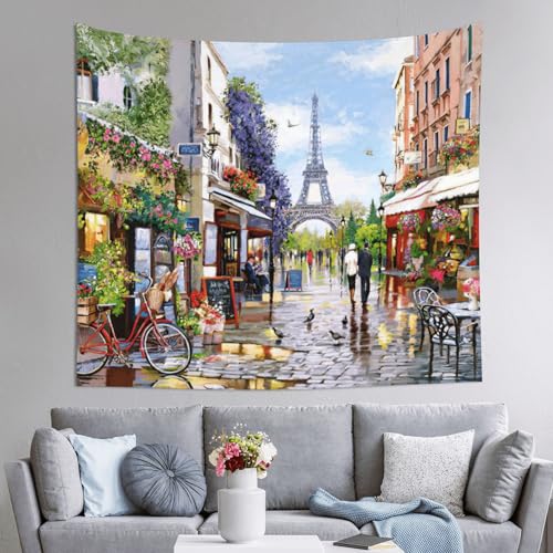 Tapisserie imprimée Paris de qualité supérieure pour tenture murale