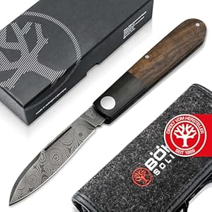 Böker Barlow Tirpitz-Damast Klappmesser