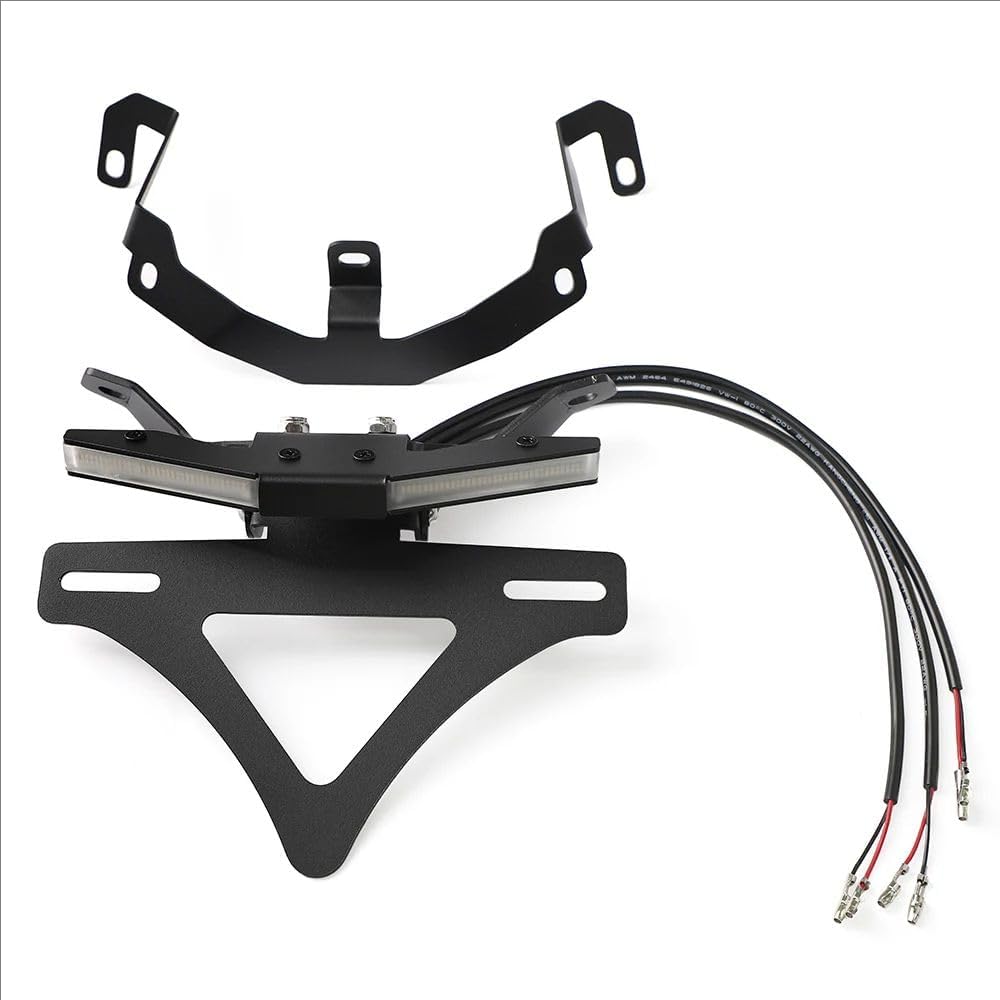 Motorcycle License Plate Bracket Integrated Indicator Light Turn Signal for 800NK 800 NK 2024-2026 License Plate Frame Accessories