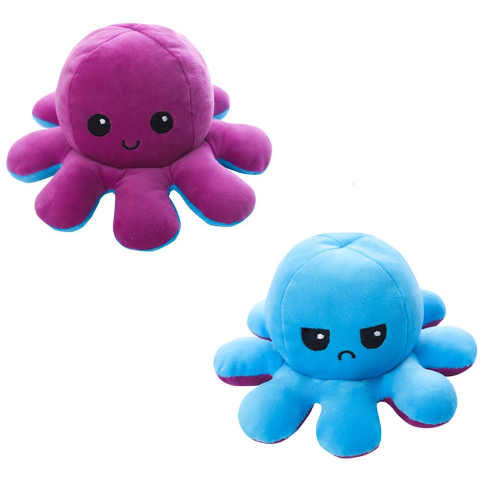 Amazon.co.jp: Tenlacum ぬいぐるみ タコ リバーシブルタコの