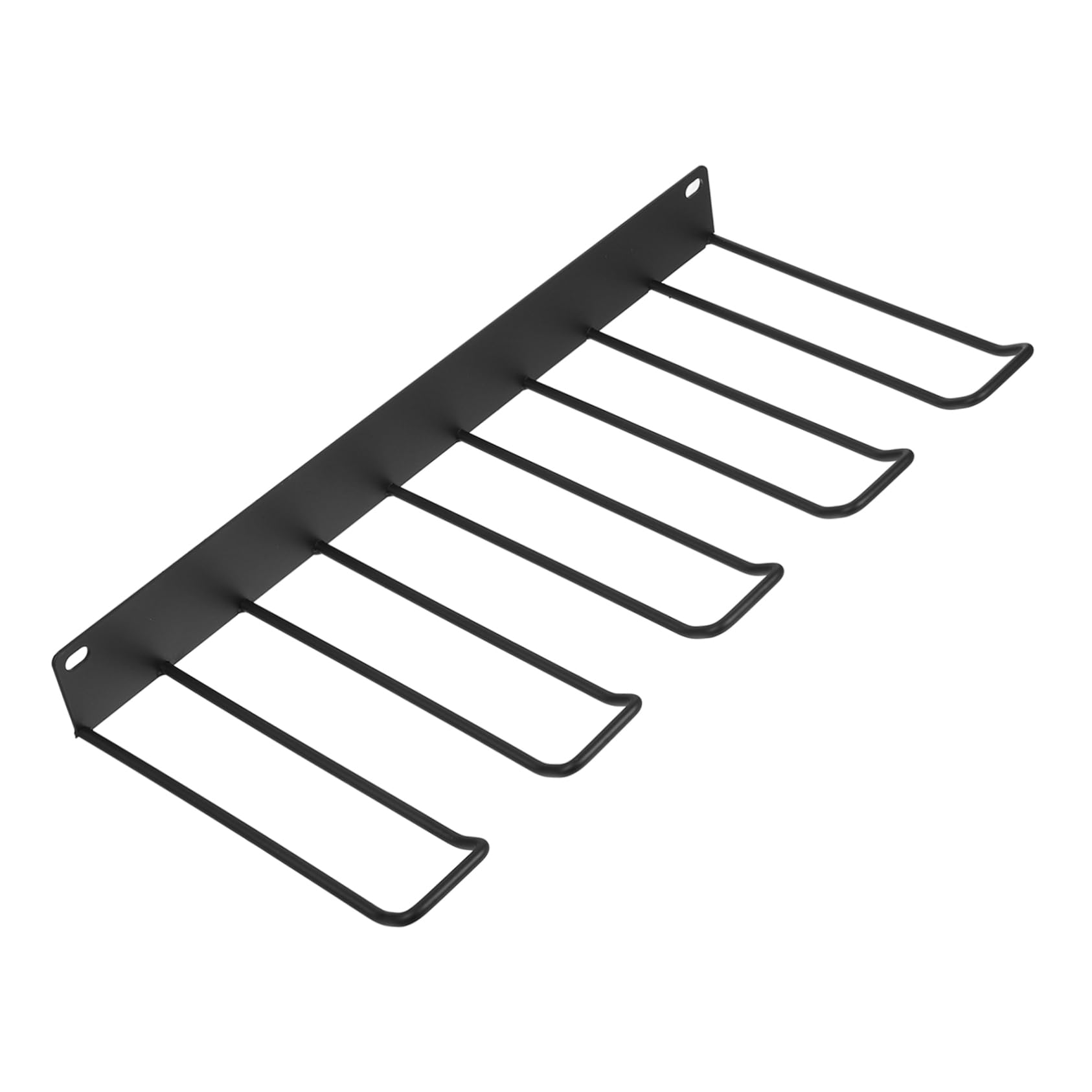 SOLUSTRE Werkzeugregal Organizer aus Kohlenstoffstahl Vielseitiger Werkzeugständer zur Wandmontage Leichter Aufbau für Garage und Werkstatt Schwarzes Metall Lagerregal