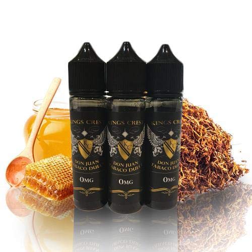 Kings Crest Don Juan Tabaco Dulce 50ml - 2,50 EUROS DE AHORRO EN CADA PRODUCTO ADICIONAL SOLO VENDIDO Y ENVIADO POR EL VENDEDOR VAPOR CENTER
