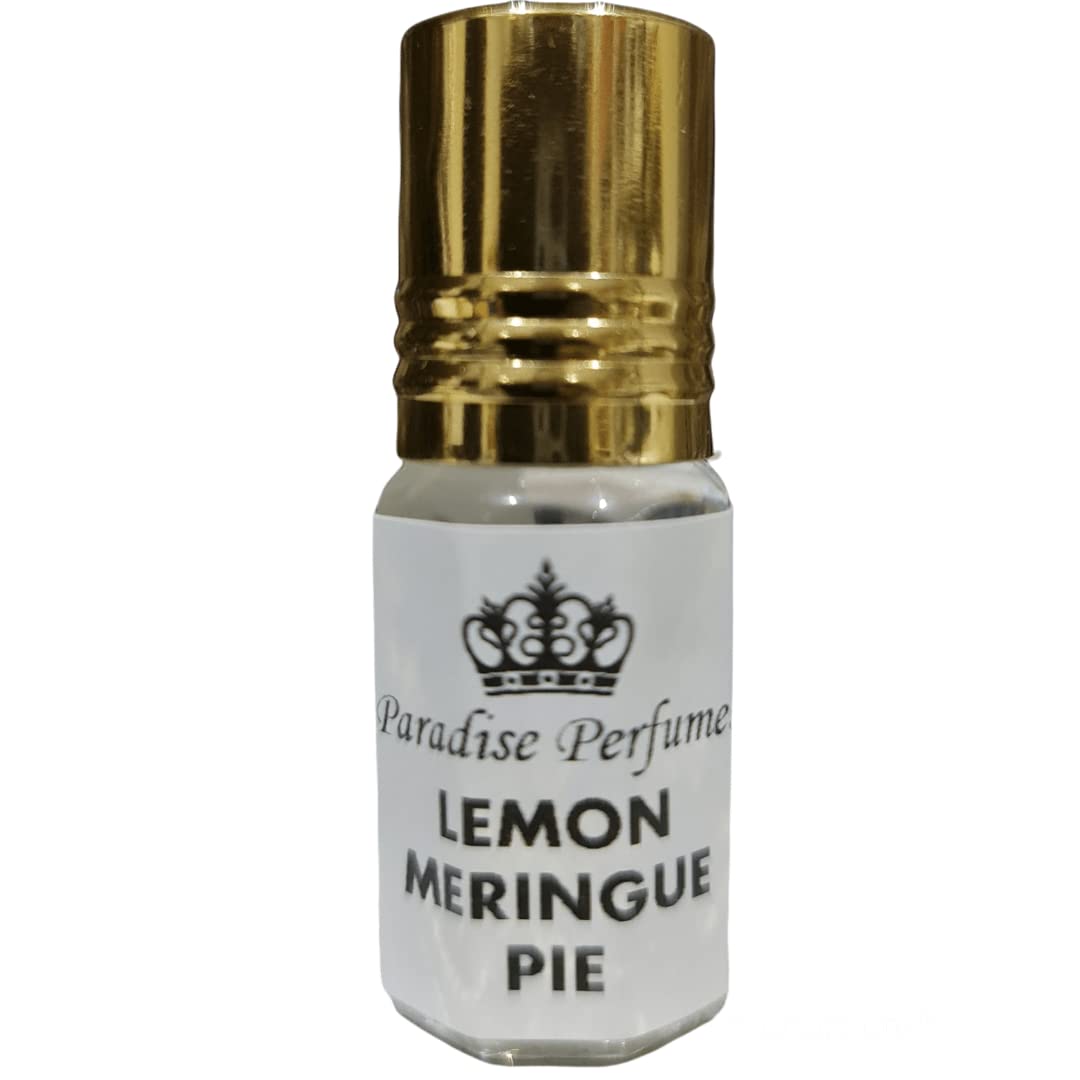 Lemon Meringue Pie | Gorgeous Delicious Roll On Fragrance Perfume Oil 3ml 6ml 12ml | Scent | Vegan & Cruelty-Free | Alcohol-Free | PPG (3ml)