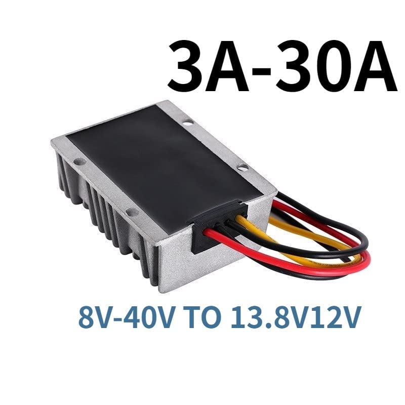 DCDCコンバーター 昇圧降圧兼用 8V-40V入力 出力13.8V 30Aの大電流