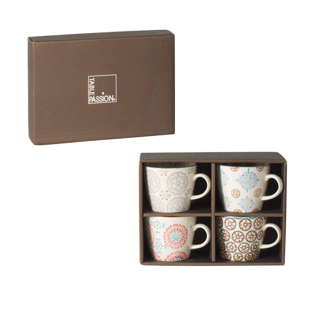 Table Passion – Estuche de 4 tazas Bohemia 30 cl