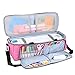 LUXJA Carrying Bag Compatible with Cricut Die-Cutting Machine and Supplies, Tote Bag Compatible with Cricut Explore Air (Air2) and Maker (Bag Only, Patent Design), Pink