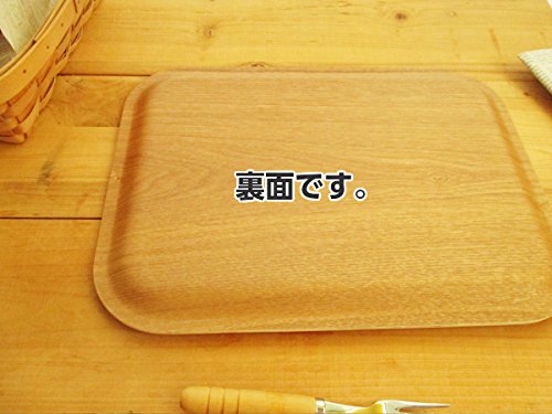 Amazon | K'sキッチン すべらないトレー 36cm 木製 ウィローウッド