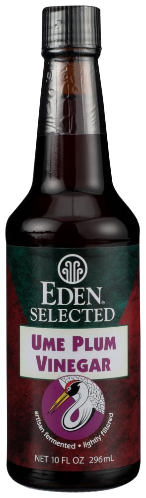 Foods Ume Plum Vinegar, 10-Ounce (Pack of 6)