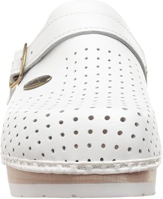 Medizinische Clogs Scholl Racy White Unisex | Fashionschuh