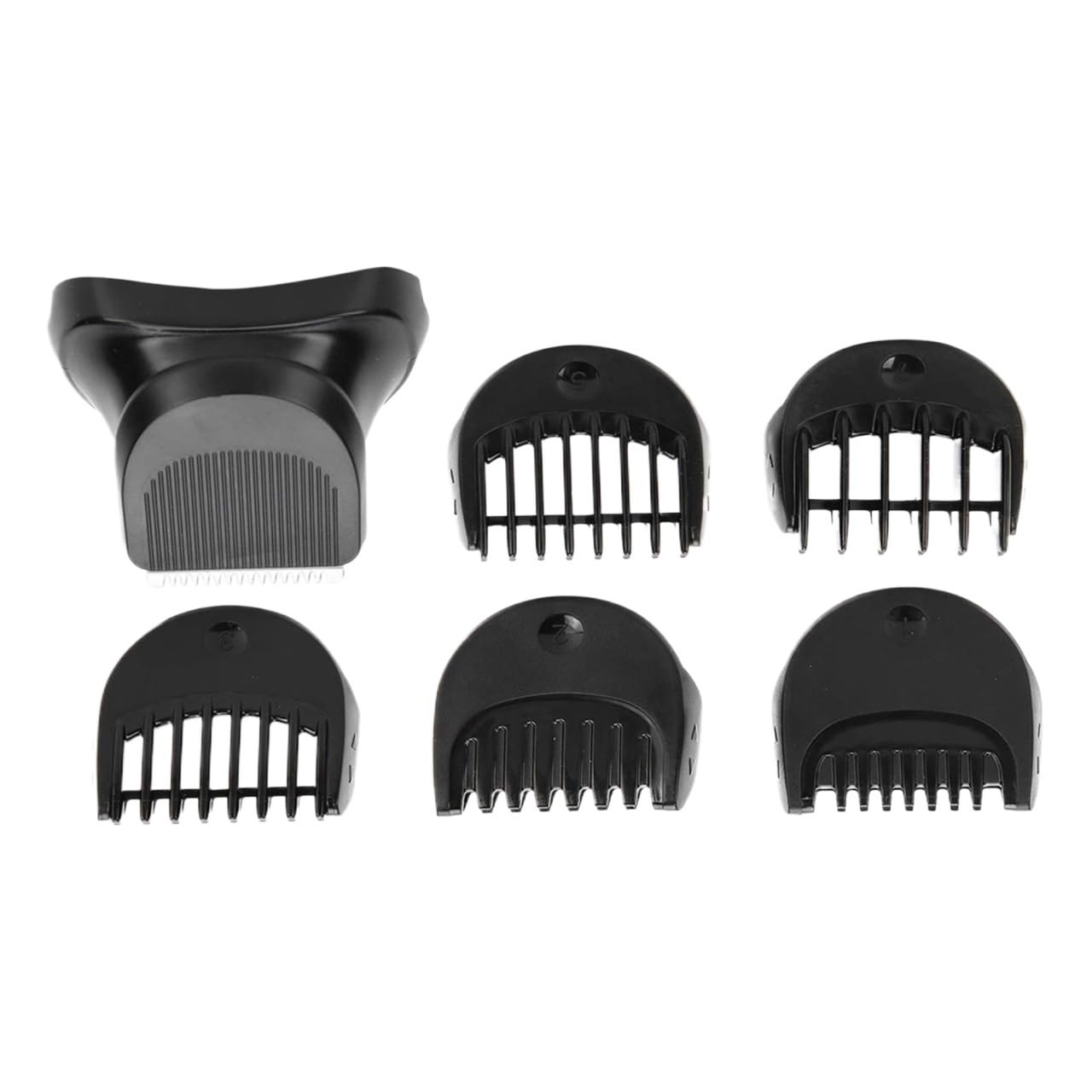 Cabezal Recortador De Barba, Cabezal Recortador De Afeitadora De Repuesto Con Juego De Recorte De Peine Guía De 5 Piezas De 1/2/3/5/7 Mm, Compatible Con Braun, Serie 3