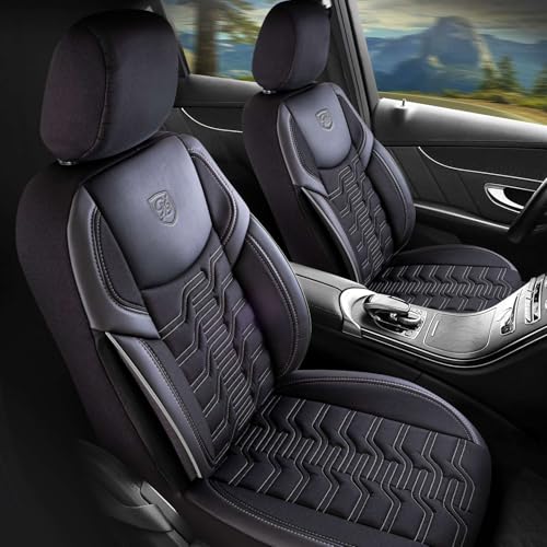 Housses de siège de voiture universelles jacquard pour le confort des longs trajets en SUV