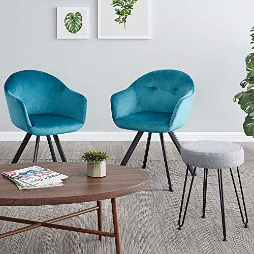Amazon Brand - Movian Flow - Dining Chair, Blue