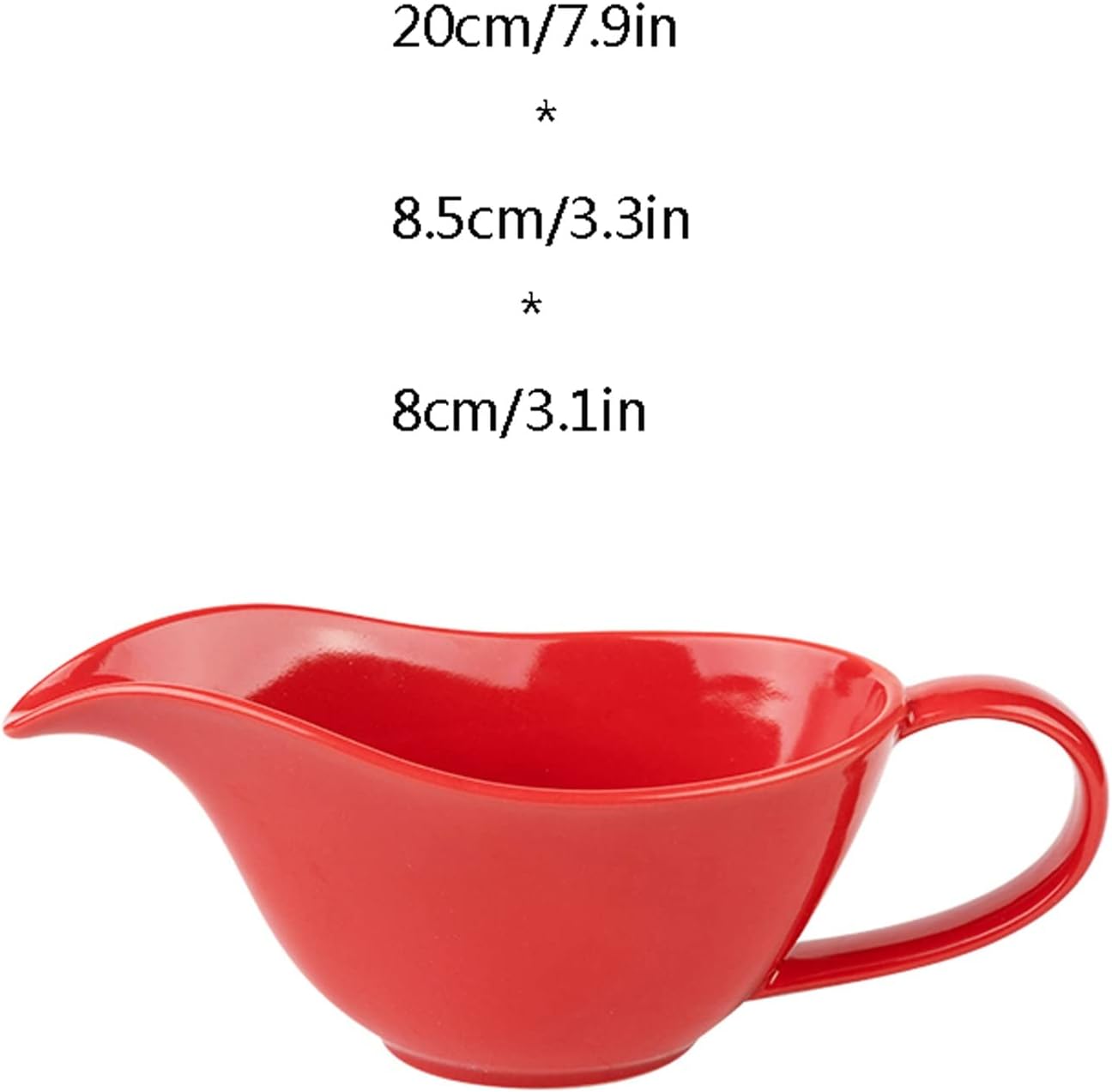 gravy boat set Premium Quality White Porcelain Ceramic Sauce Jug Gravy Boat Porcelain Saucier Sauce Tray Seasoning Hold gravy boat with lid (Color : 1)