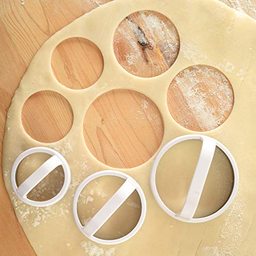 Norpro Biscuit/Cookie Cutters, Set Of 3, As Shown #TOP2