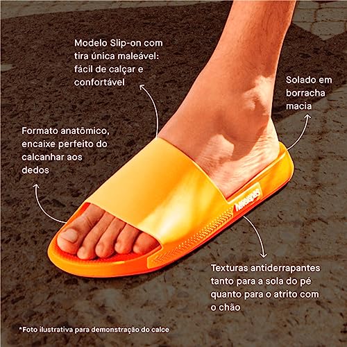 Havaianas Slide Classic claquettes légères et souples avec semelle résistante - 6