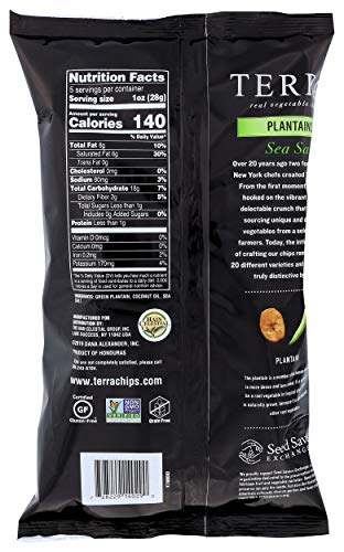 Terra Chips, Plantain Sea Salt, 5 Oz #TOP2