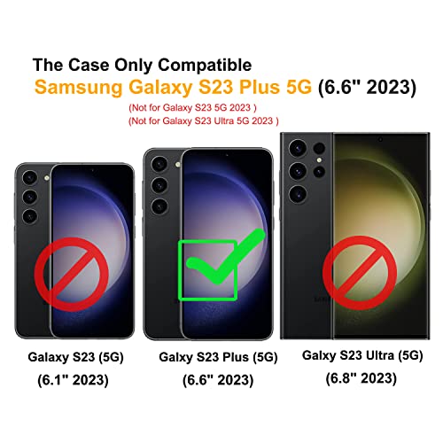 Coque Samsung S23 Plus antichoc avec anneau support et verre - 2