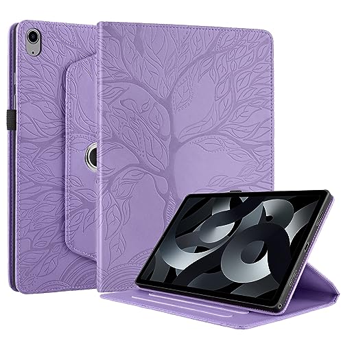 Coque iPad 10e/11e violette : étui pliable pour le télétravail