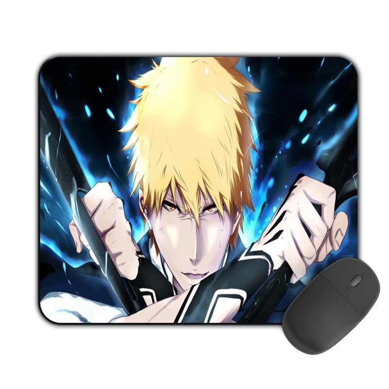 Image of Printed Designer Mouse Pad Ichigo A.I. (200MM X 240 X 3MM) Enhance Gaming and Work Performance Comfortable and Precise Non-Slip Water Proof Bleach Mouse Pad.