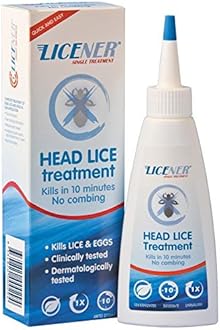 Anti Lice Shampoo Single Treatment Eliminates Lice and Lice-Eggs 100ml