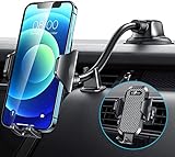 VANMASS Kfz Handyhalterung Auto Saugnapf mit Schwanenhals 4 in 1 Armaturenbrett Frontscheibe Lüftung Handyhalter Universal Langer Arm Autohalterung für Autos PKW LKW iPhone Samsung Huawei LG usw