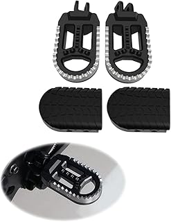Xitomer Motorcycle Foot Pegs Fit for Pan America 2020-2024 Pan America Footrest Wide Foot Pegs Footpeg