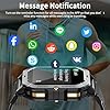Smart Watch for Men Answer/Make Calls, 2.02" Touch Screen Smart Watches with Step Counter, Heart Rate Sleep Monitor, 100+ Sport Modes, Fitness Tracker, 1ATM Waterproof Smartwatch for Android iOS #3
