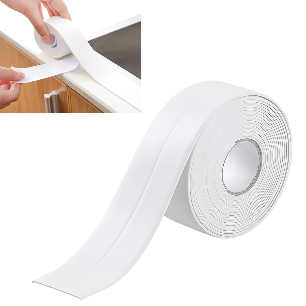 Nastro Sigillante Autoadesivo PVC 4.5m X 38mm - Impermeabile Per Cucina, Bagno E Mobili - Foto 11