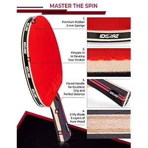 Pingpongpaddleprofessionalrackettabletennisracketwithcarryingcaseittfapprovedrubberfortournamentplaybesttabletennispaddle Urban Country Home Decor Ping pong paddle professional racket table tennis racket with carrying case ittf approved rubber for tournament play best table tennis paddle urban country home decor