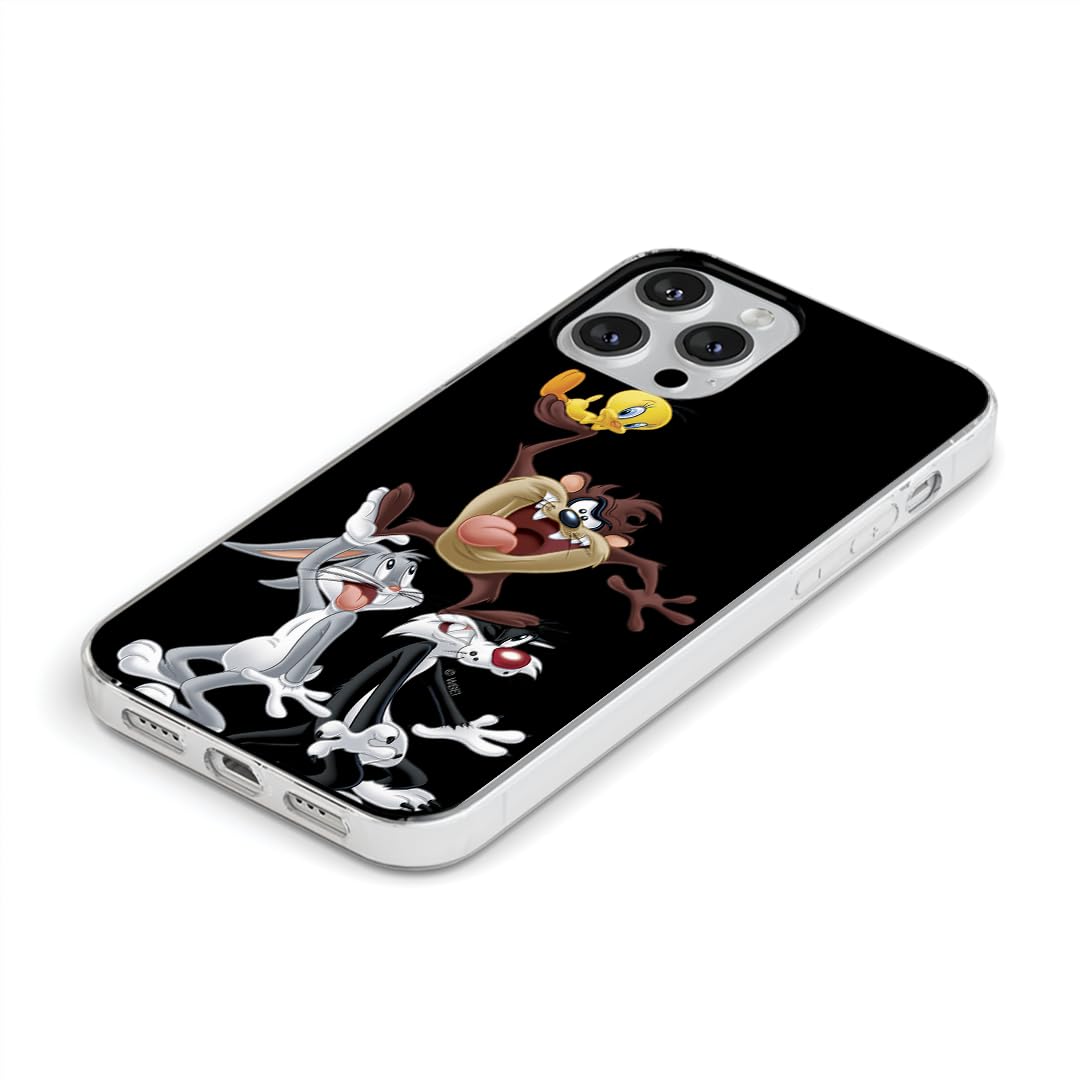 ERT GROUP Custodia Ufficiale Looney Tunes Per IPhone 13 Pro Max – Modello Duffy 003, TPU Flessibile E Antigraffio - 3