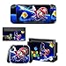 Super Mario Nintendo Switch Skin / Decal / Vinyl / Sticker - Mario Galaxy Design In Black Sky Blue