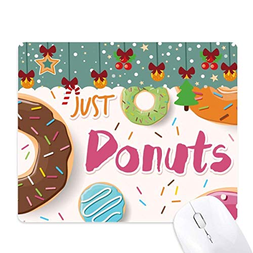 Tapis de souris beignet dessert sucré le cadeau office mat noël parfait