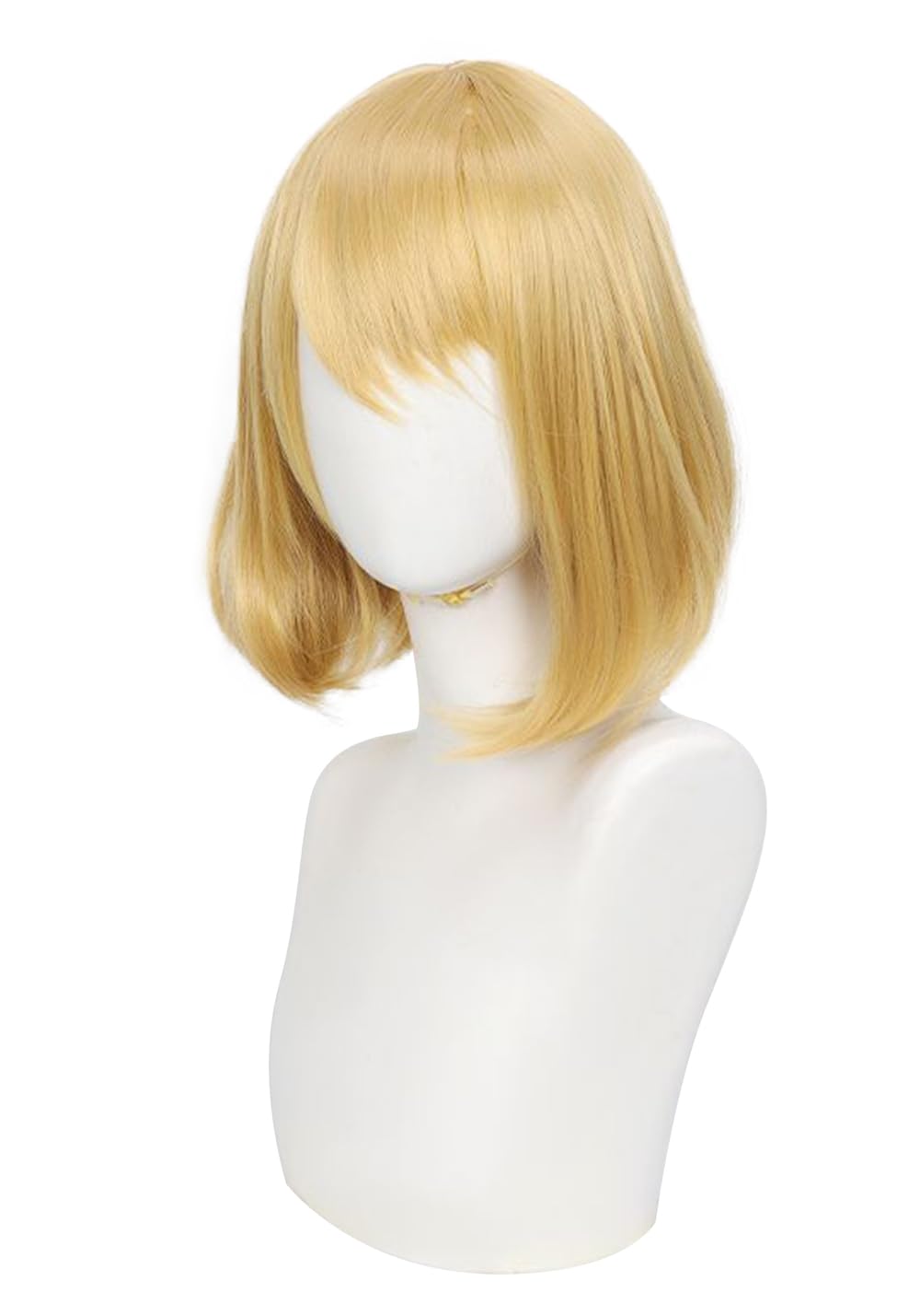 DAZCOS Anime Cosplay Wigs Womens Adults Costume Accessories for Halloween Party (Blonde) - Image 3