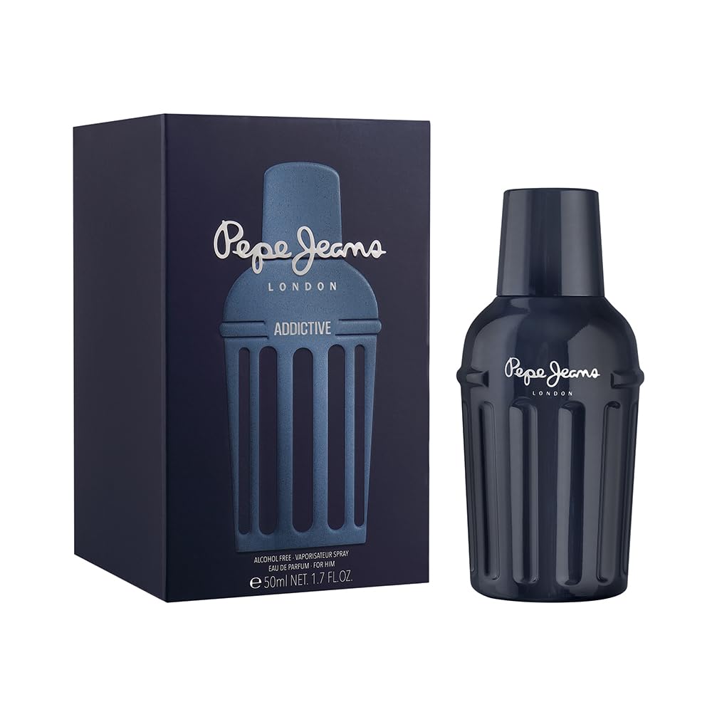 Pepe Jeans Addictive For Him Parfum Homme 50ml | Eau de Parfum, Fragrance Oriental et Boisé, Cadeau Homme