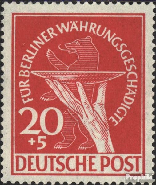 Prophila Collection Berlin West 69 timbre oblitéré 1949 Monnaie Victime