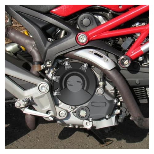 Cubierta protectora de motor anticaídas que evita averías en Ducati Monster 2