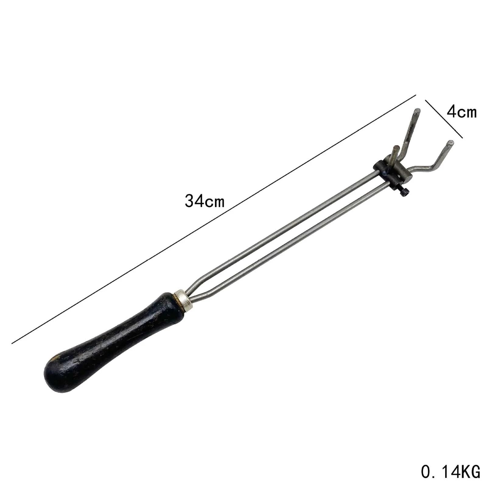 Pinza Per Crogiolo Pinze For Crogioli For Fusione Di Metalli Pinze Di Serraggio For Ciotola Del Crogiolo Pinze For Colata For La Creazione Di Gioielli Sollevamento Per Becher(4x34cm)